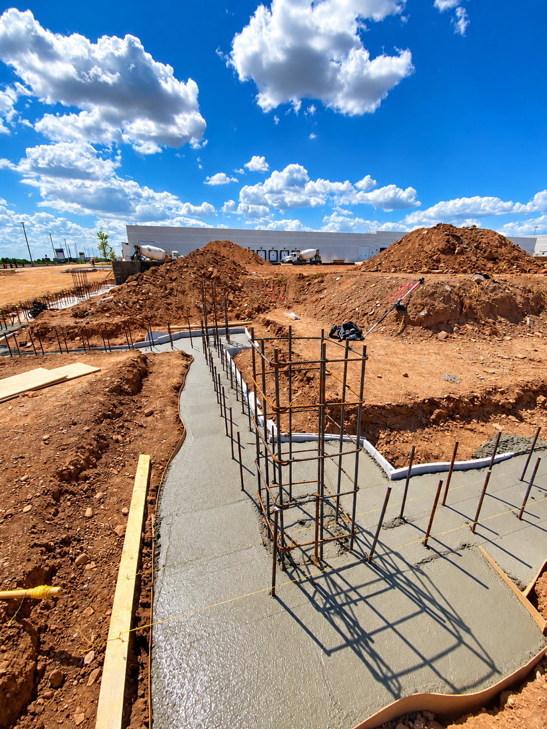 Provara Structural field construction project in Ontario